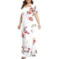 thumbnail image 3 of JuneFish Women's Summer Plus Size 2X to 6X Maxi Loose Dress with Pockets, 3 of 9