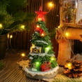 thumbnail image 7 of Christmas Glowing Tree Music Box Decoration Lighted With Soft Led Lights And Built-In Music Player, Animated Tree Design With Festive Tunes And Gentle Glow, Tabletop Ornament For, 7 of 7