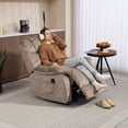 thumbnail image 5 of Aukfa Power Lift Recliner Chair Deep Seat Recliners with Infinite Position for Elderly Living Room, Light Camel, 5 of 10