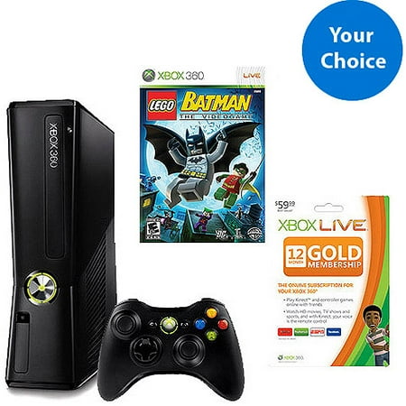 Xbox 360 Live Gamer Bundle - $50 Value