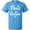 Pacific Blue, variant on Inktastic Paris Bonjour with Hearts in White Text T-Shirt