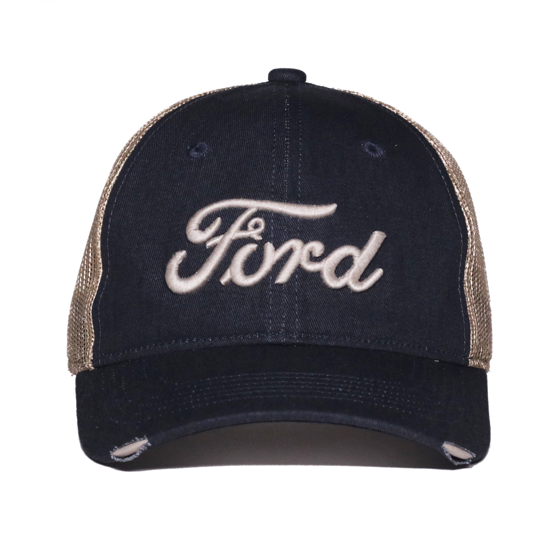 Outdoor Cap Ford Mesh Back Hat - Navy / Natural
