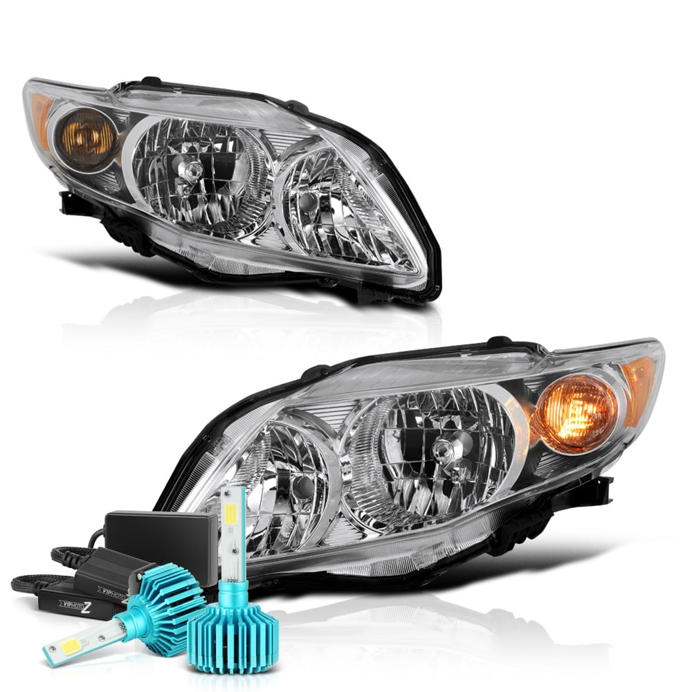 VIPMOTOZ OEStyle Headlight Headlamp Assembly For 20092010 Toyota Corolla