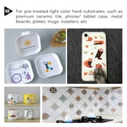 Bundle A-SUB 125g Sublimation Paper 8.5x11 inches 110 Sheets + 4x 100ml KOALA Sublimation Ink Compatible with All Inkjet Printers