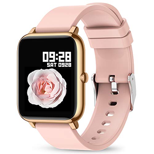 Smart Watch, KALINCO Fitness Tracker with Heart Rate Monitor, Blood  Pressure, Blood Oxygen Tracking, 1.4 Inch Touch Screen Smartwatch Fitness  Watch for Women Men Compatible with Android iPhone iOS - Walmart.com