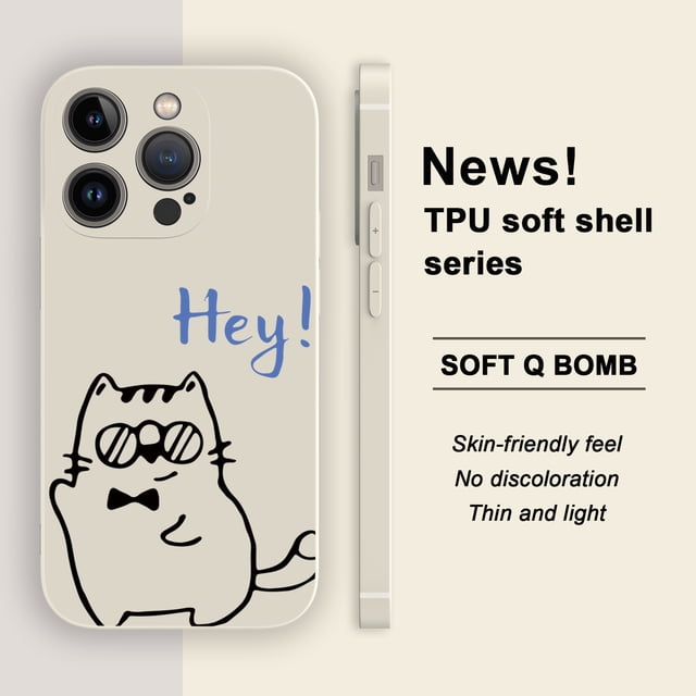 Proteja y personalice: Funda colorida para teléfono con estampado gráfico de doble capa y acabado mate para iPhone 15 Pro Max 14 13 12 Pro 11