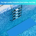 thumbnail image 5 of Swimming Pool Ladder Mat Protective Swimming Pool Step Pad for Above Ground Swimming Pool Ladder Pad Vinyl Non-Slip Pool Liner,24"x 9", 5 of 8