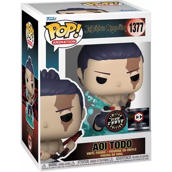 Collectible Funko POP! Animation: Jujutsu Kaisen - Aoi Todo (GiTD)(CHASE)(Pre Release)(Chalice Collectibles) #1377