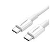 thumbnail image 2 of Cargador Dual de Auto Ugreen 52.5W  + Cable USB C a C 3A 1m Blanco, 2 of 6