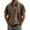 Brown, variant on Gyexs Mens Polo Shirts Short Sleeve Slim Fit Textured Golf Polo Shirt Casual Textured Lightweight Stretch Golf Shirts Fashion Tops Black, Size XXXL