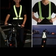 thumbnail image 3 of Gilet Réfléchissant, Lot de 3 - Sangles de Sécurité Haute Visibilité pour la Course de Nuit, le Cyclisme, le Vélo, 3 of 5
