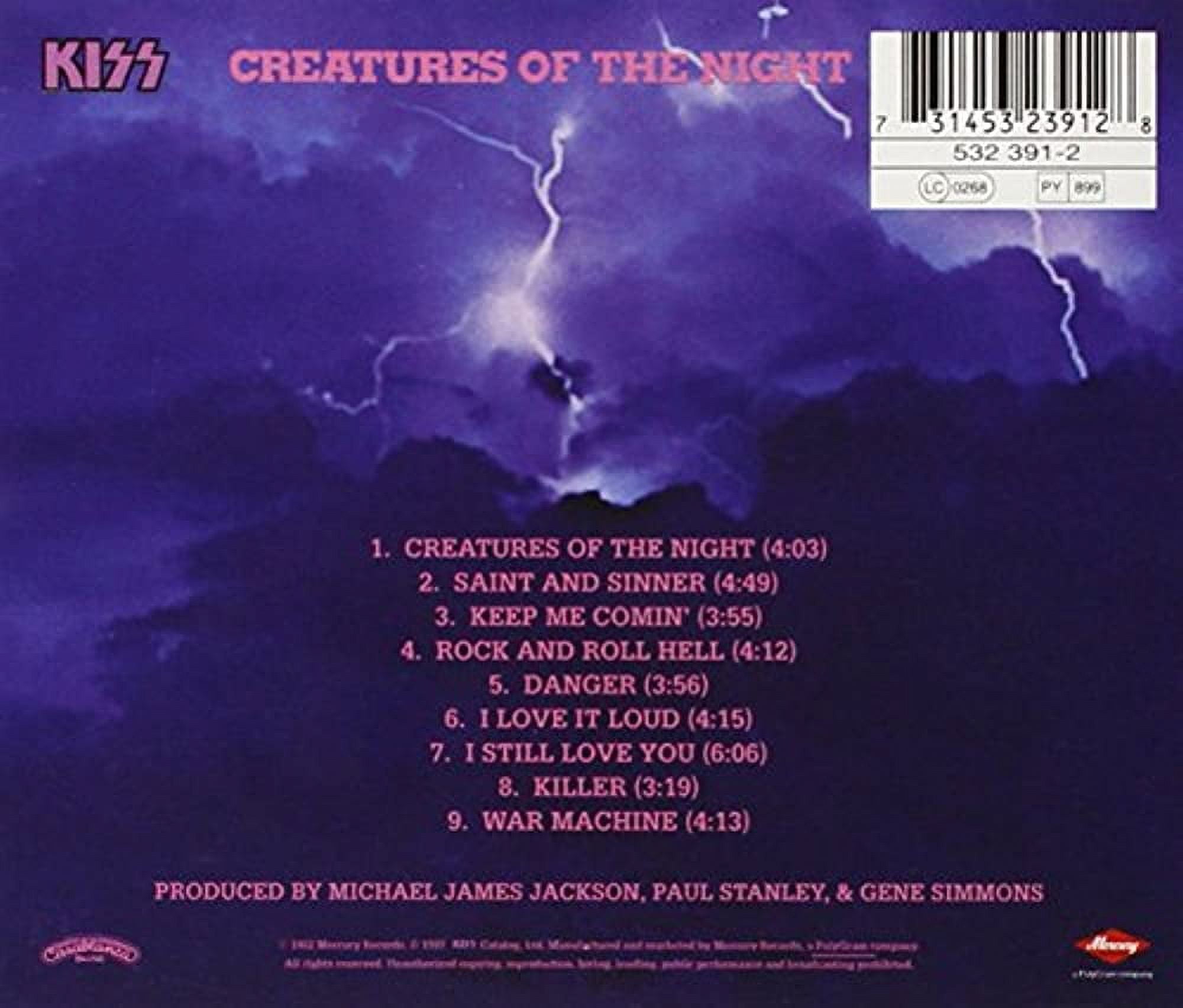 Kiss - Creatures of the Night - Music & Performance - CD - Walmart.com
