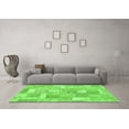 thumbnail image 3 of Ahgly Company Indoor Round Patchwork Green Transitional Area Rugs, 8' Round, 3 of 4