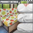 thumbnail image 6 of POLERO Camper Seat Cushion Slipcovers with Watercolor Fruit Pattern, RV Dinette Cushions Covers for Indoor Outdoor Travel Use 2 Pieces, 6 of 8