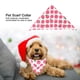 thumbnail image 4 of Bienvenido Mascota Perro Cachorro Bufanda Collar Babero Vendaje Pañuelo Bandana Nochebuena Manzana (L), 4 of 8