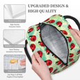 thumbnail image 3 of Balery Red Ladybugs And Leaf Bolsa de Almuerzo para Mujeres, Caja de Almuerzo, Bolsa de Almuerzo Pequeña Impermeable, Tote de Almuerzo Reutilizable con Gran Capacidad, 3 of 6