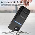 thumbnail image 2 of Allytechgroup Cards Holder Back Case for iPhone 11, Vintage PU Leather TPU Shockproof Slim Kickstand Anti-Drop Protective Wallet Phone Case Cover for Apple iPhone 11, Black, 2 of 8