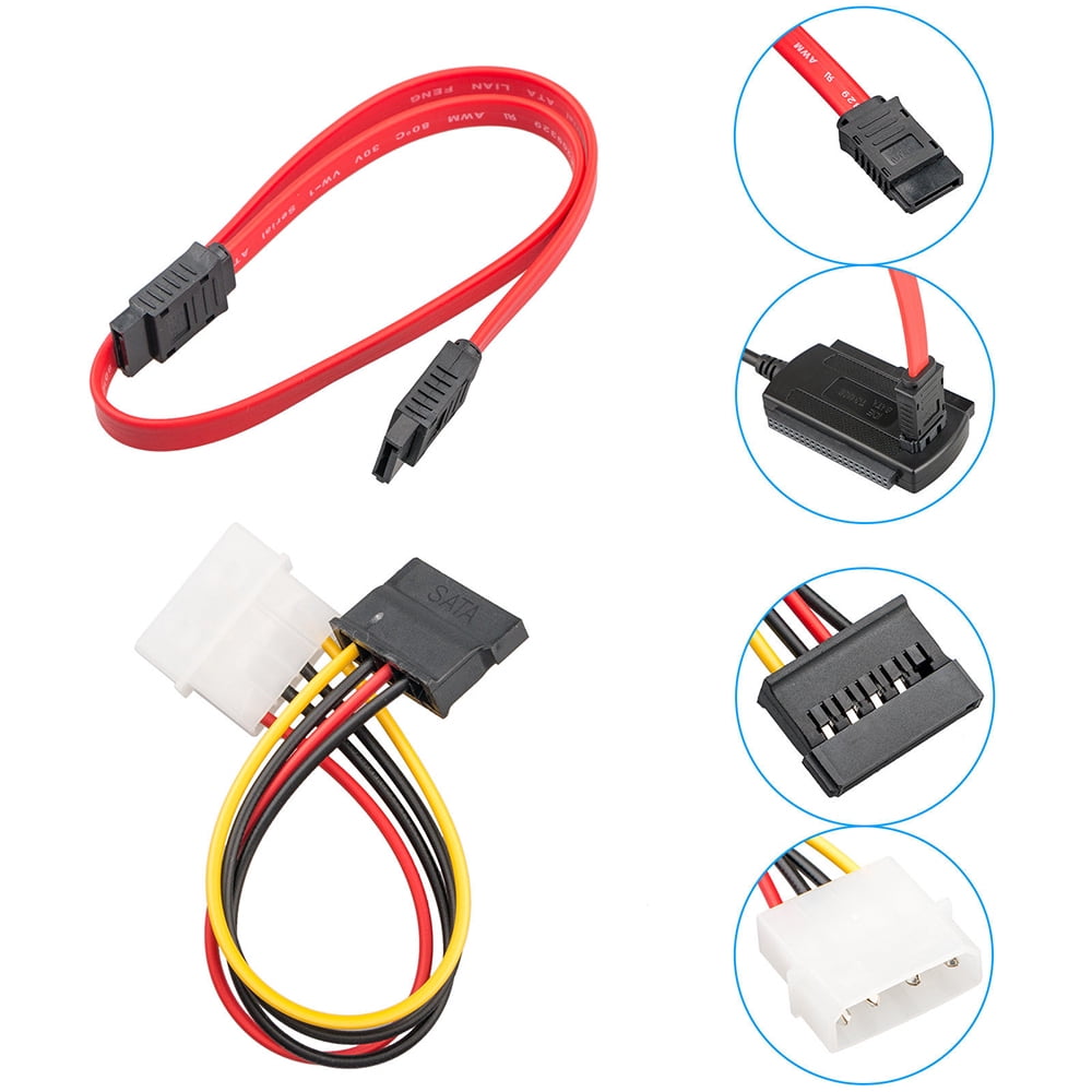 SATA/PATA/ Drive to USB 2.0 Adapter Converter Cable HotSwap Plug and