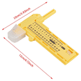 thumbnail image 3 of Circle Cutter for Paper Cardboard Rubber Leather Crafts with Safety Cover Yellow, 3 of 7