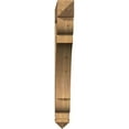 thumbnail image 2 of Ekena Millwork 5 1/2"W x 46"D x 46"H Olympic Arts & Crafts Smooth Bracket, Western Red Cedar, 2 of 4