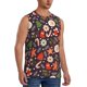 thumbnail image 2 of Fotbe Winter Holiday Christmas Men's Camiseta sin Mangas Estampada para Hombres, Playera Casual para Gimnasio, Entrenamiento, Playa-Large, 2 of 7