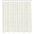 thumbnail image 2 of Ambesonne Abstract Shower Curtain, Basic and Modern Hexagons, 69"Wx75"L, Eggshell and White, 2 of 2