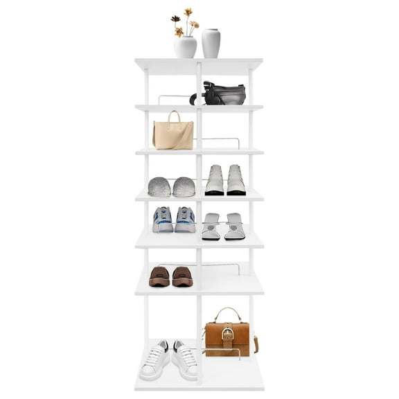 Multi-tier Shoe Storage Rack, Rotating Shoes Shelf Organizer, Shoe Rack