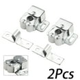 thumbnail image 4 of Loquet de Fermeture de Porte Attrape-Armoire Caravane Placard Maison Remplacement Rouleau 2 Pcs Bateau Double Matériel Acier Inoxydable, 4 of 8