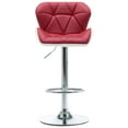 thumbnail image 4 of vidaXL Swivel Bar Stool Bar Seat Counter Height Island Stool Faux Leather, 4 of 8