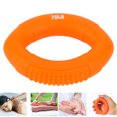 thumbnail image 6 of Silicone Hand Gripper Strengthener Finger Stretcher Ring for Fitness Exercise(Orange 70LB), 6 of 8