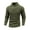 Army Green, variant on Fexilor Men's Turtleneck Sweater Pullover Stylish Shawl Collar Knit Top for Regular Fit