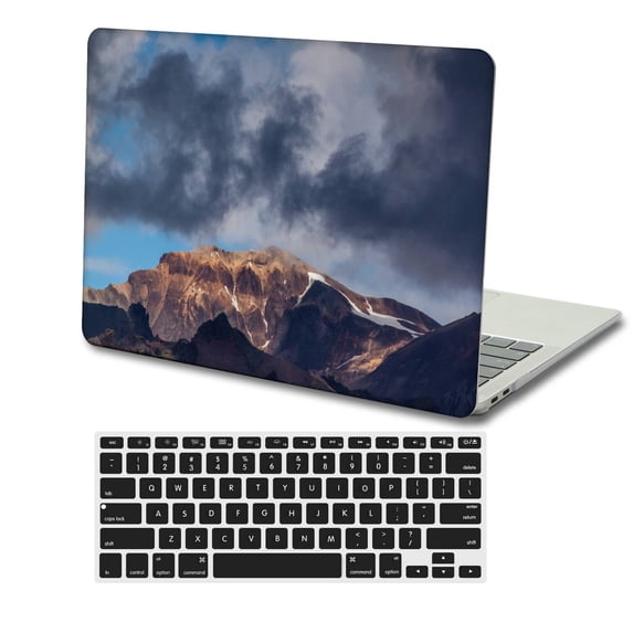 KSK KAISHEK Hard Case Shell Cover for New MacBook Air 13" with Retina Display & Touch ID USB Type-C + Black Keyboard Cover Model: A2337 m1&A2179&A1932 (Sky Series 0331)