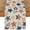 E, variant on Sm:)e Daisy American Flag Design 4th of July Table Runner 13x72 Inch, Patriotic Decor Durable and Stylish Independence Day Party and Family Gathering Supply