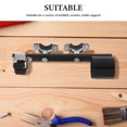 thumbnail image 3 of OULII Mobility Scooter Cane Holder Black Walking Stick Stand Support for Wheelchairs Walkers Easy Setup, 3 of 8