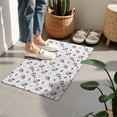 thumbnail image 4 of White Cow Milk Word Pattern Door Rugs,Washable Non Slip Door Mats Indoor,Decorative Door Mats,Entry Mat Indoor for Entrance,Bedroom,Kitchen,Bathroom,16"x24", 4 of 6
