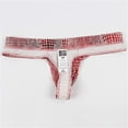 thumbnail image 6 of JOCKMAIL Mens Underwear Thong Sexy Snakeskin Men‘s Hot Gay Men Underwear Jock Strap Ergonomic Pouch, 6 of 9