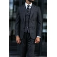 thumbnail image 4 of Men's Suit, Elegance Slim Fit Suit with Vest, 4 of 5