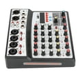 thumbnail image 4 of SoundBoard Mixer, Multifunction  6 Channel Professional Computer Audio Mixer  for DJ Black US Plug, 4 of 7