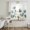Blue, White, Green, variant on Spring Floral Sheer Curtains 96 Inch Length 2 Panels Set, Teal Tulip Botancal Summer Flowers Voile Window Treatment Semi Sheer Long Curtains Drapes for Bedroom/Living Room/Kitchen 52"x96"x2