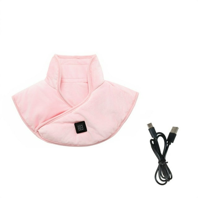 Heated Neck Pad with USB Shoulder Warmer for Indoor Comfort 3 Temp Settings Soft Winter Aid for Family Members