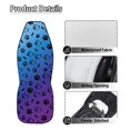 thumbnail image 5 of Uourmeti Easy to Install Universal Car Seat Covers for Auto Polyester Protectors Automotive Seat Covers, Dog Paw Heart Pattern, 5 of 7