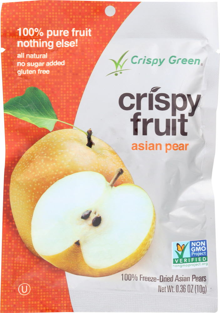 Crispy Fruit Freeze Dried Asian Pears, 0.36 oz, 1 Pack
