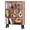 Oak Gray, variant on SONGMY 5 Cube Mid-Century Modern Brown Wood Bookcase, 3 Tier Storage Organizer Shelf, Rustic Display Cabinet for Bedroom, Living Room, Office