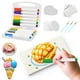 thumbnail image 1 of Kit de pintura con textura definitiva, herramientas y mejoras para el hogar, espuma texturizada, papel de pintura en blanco, lienzo de dibujo, esponja para niños, hecho a mano, bricolaje, juego de pin, 1 of 9
