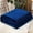 Navy, variant on Boovnll Throw Blanket 59x39" Super Soft Thicken Flannel Solid Color Blankets Microfiber Machine Washable for Bedroom Swimming Pool Sofa Floor Outdoor Camping Blanket