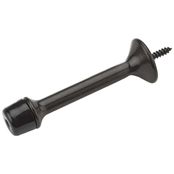 N327-031 3 in. Oil Rubbed Bronze Heavy Rigid Door Stop