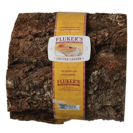 Fluker's Half Log Shelter for Reptiles, XLG