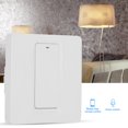 thumbnail image 3 of Panel de interruptor de pared de 1 vía para Alexa/para Google Voice Control EU Plug 110-240V para Tuya Zigbee, 3 of 8