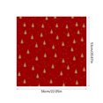 thumbnail image 3 of BAOPAI 22.05x20.87in Christmas Gift Wrapping Paper Durables Tear Resistant Paper With Snowflakes Reindeers Christmas Trees Patterns In Red And Green For Holiday Parties Gift Giving And Festive Decor, 3 of 6