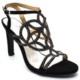 thumbnail image 1 of Zapatilla de fiesta tacon para dama XOXO XOXOSANDALIAD1006NE25, 1 of 4